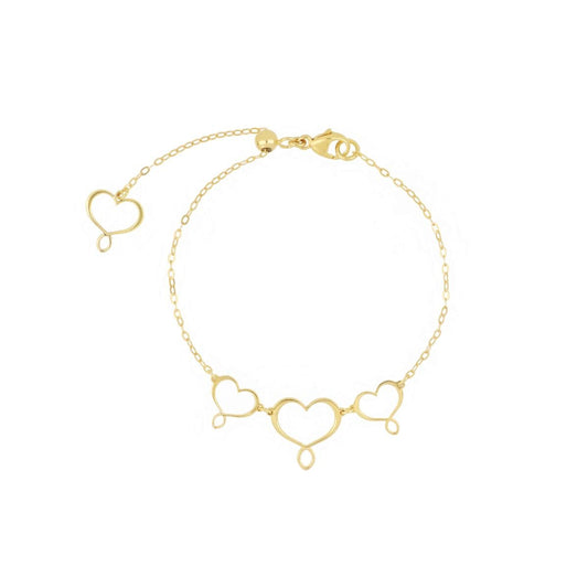 Maman Et Sophie BRACCIALE MAMAN TRE CUORI