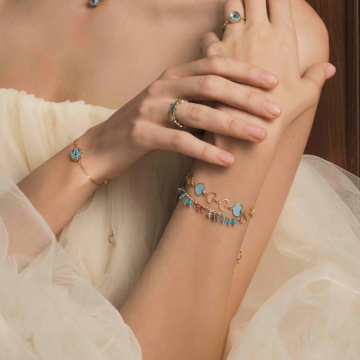 Maman Et Sophie BRACCIALE MAMAN TURCHESE