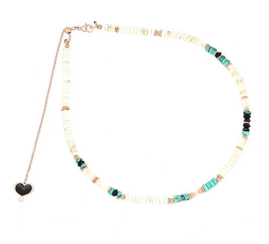 Maman et Sophie GIROCOLLO TURCHESE E BIANCO