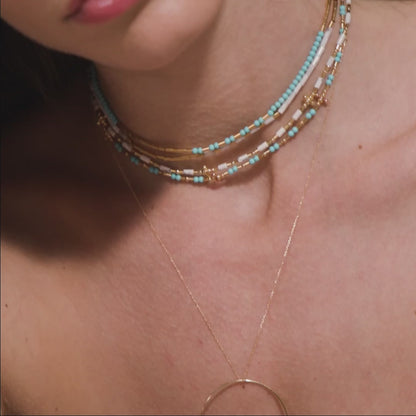 Maman Et Sophie GIROCOLLO MIA AFRICA TURCHESE