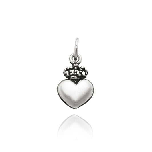 Giovanni Raspini Charm Cuore Piccolo con Corona 6418
