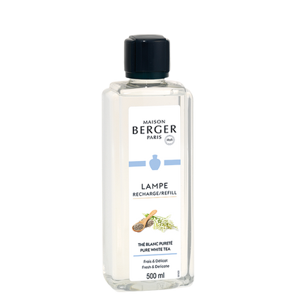 Lampe Berger - Cofanetto GLACON Gris con 250ml Thè Bianco Puretè MB-4711