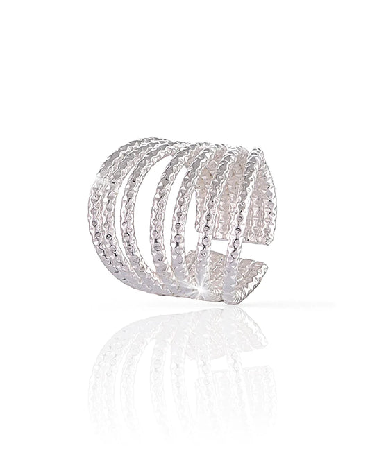 UNOAERRE Anello in bronzo argentato 1487