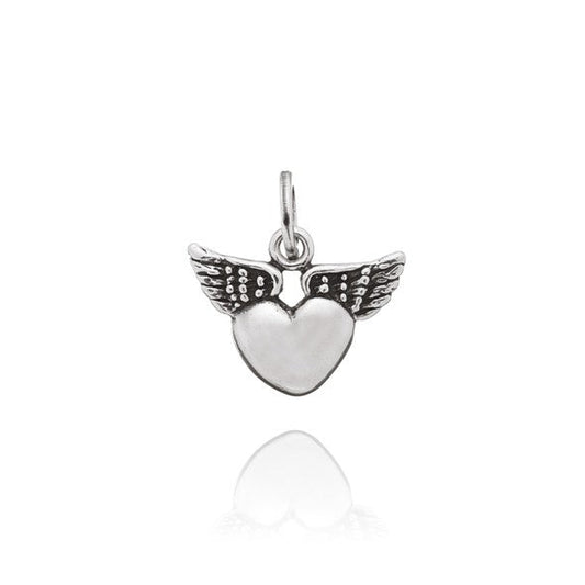 Giovanni Raspini Charm Cuore Piccolo con Ali 6577