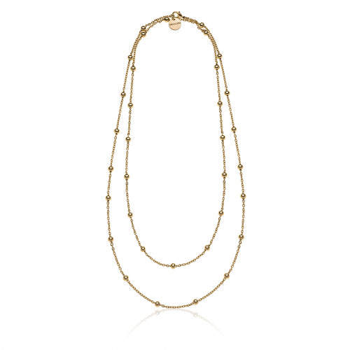 UNOAERRE collana in bronzo dorato 1212