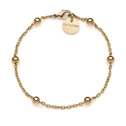 UNOAERRE bracciale in bronzo dorato 1220