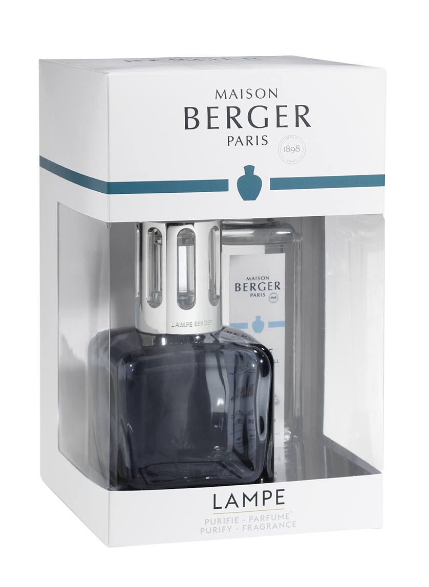 Lampe Berger - Cofanetto GLACON Gris con 250ml Thè Bianco Puretè MB-4711