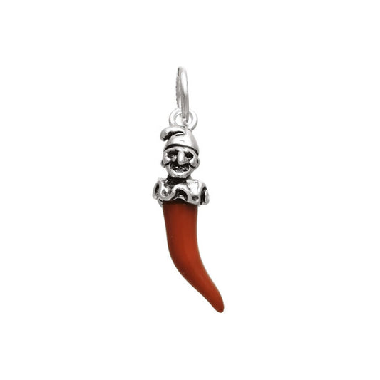 Giovanni Raspini Charm Cornetto Rosso Piccolo Pulcinella 10996