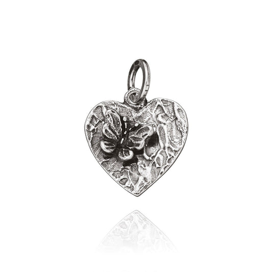 Giovanni Raspini Charm Cuore Medio con Farfalla 8741
