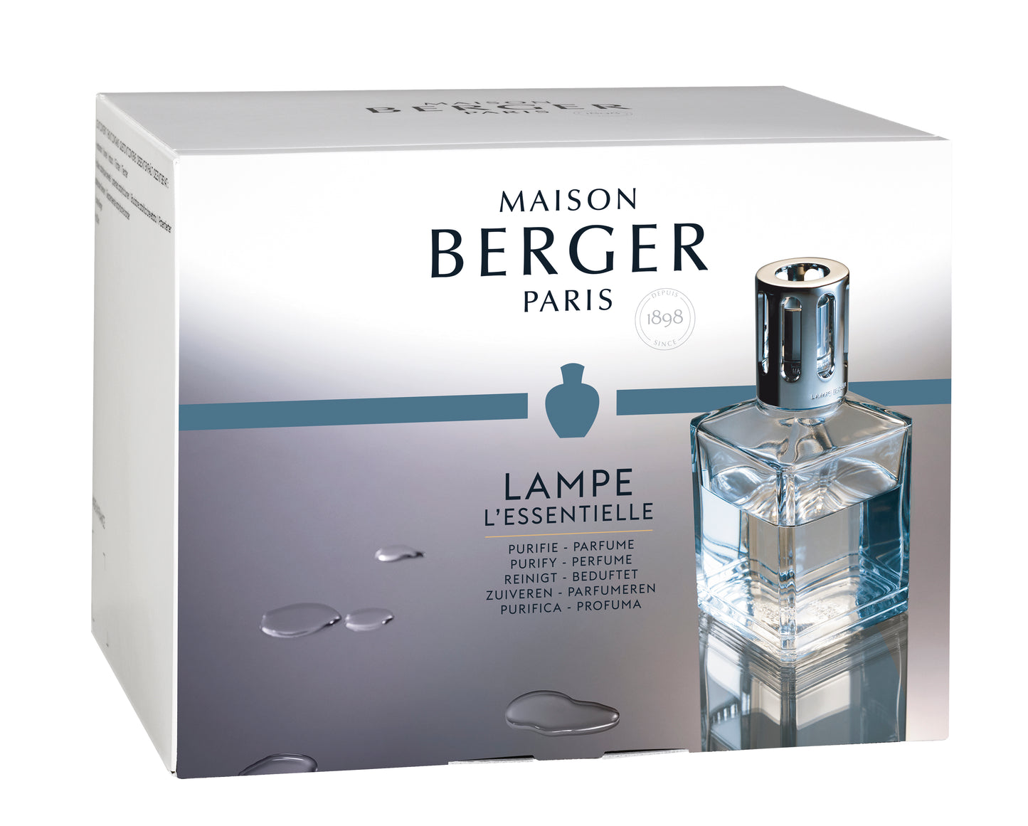 Lampe Berger - Essentielles CUBE Edition 2020 con 2 Flaconi da 250ml  MB-3398
