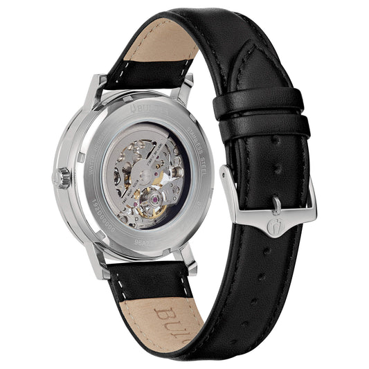 Bulova Clipper Skelethon Nero 96A279